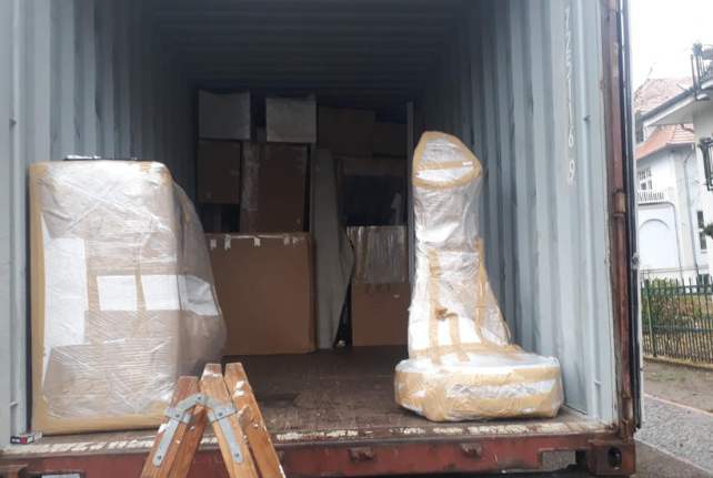 Stückgut-Paletten von Viersen nach Burkina Faso transportieren